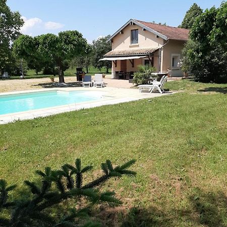 Gite A La Campagne Avec Piscine Biziat Exterior foto
